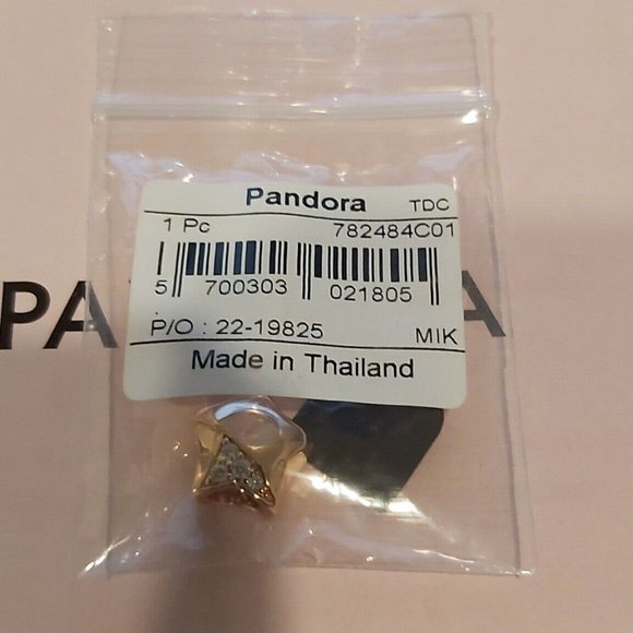 Authentic PANDORA *CHINA EXCLUSIVE*Lucky Star Series Preference Star 782484C01 - Picture 3 of 8